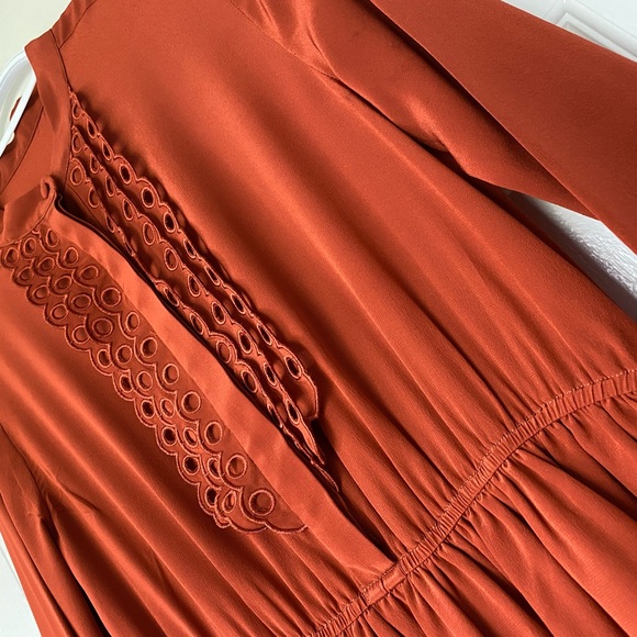 🔥Silk Dress - Picture 3 of 16